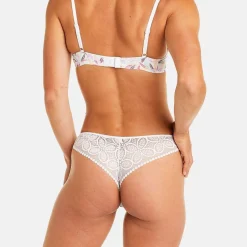 Tanga multico blanc Entracte multicolore