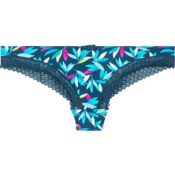 Tanga multico bleu Savane multicolore