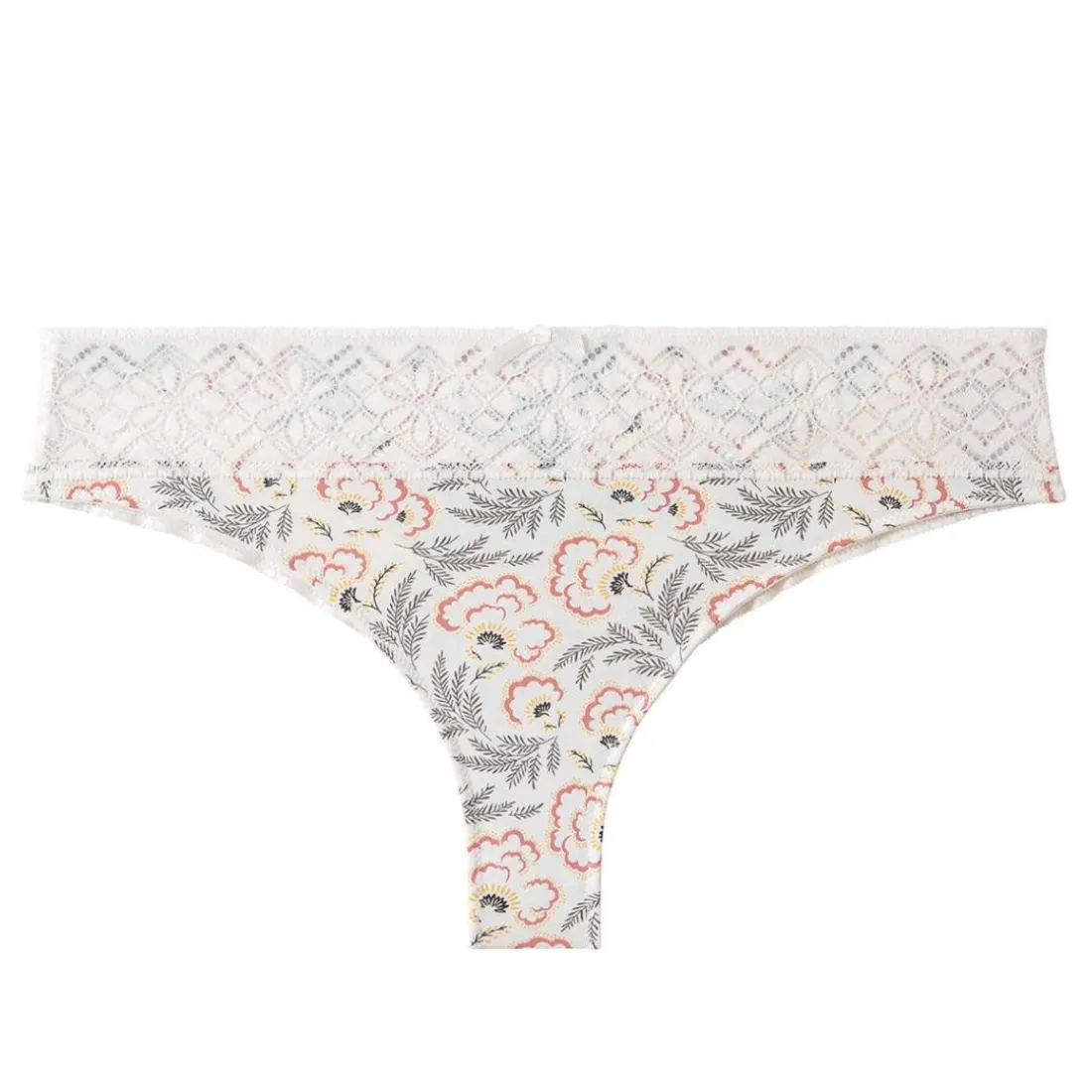Tanga multico ivoire Palanquin multicolore