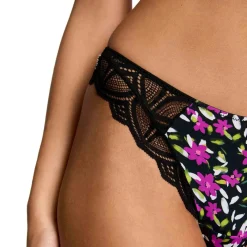 Tanga noir Heloise