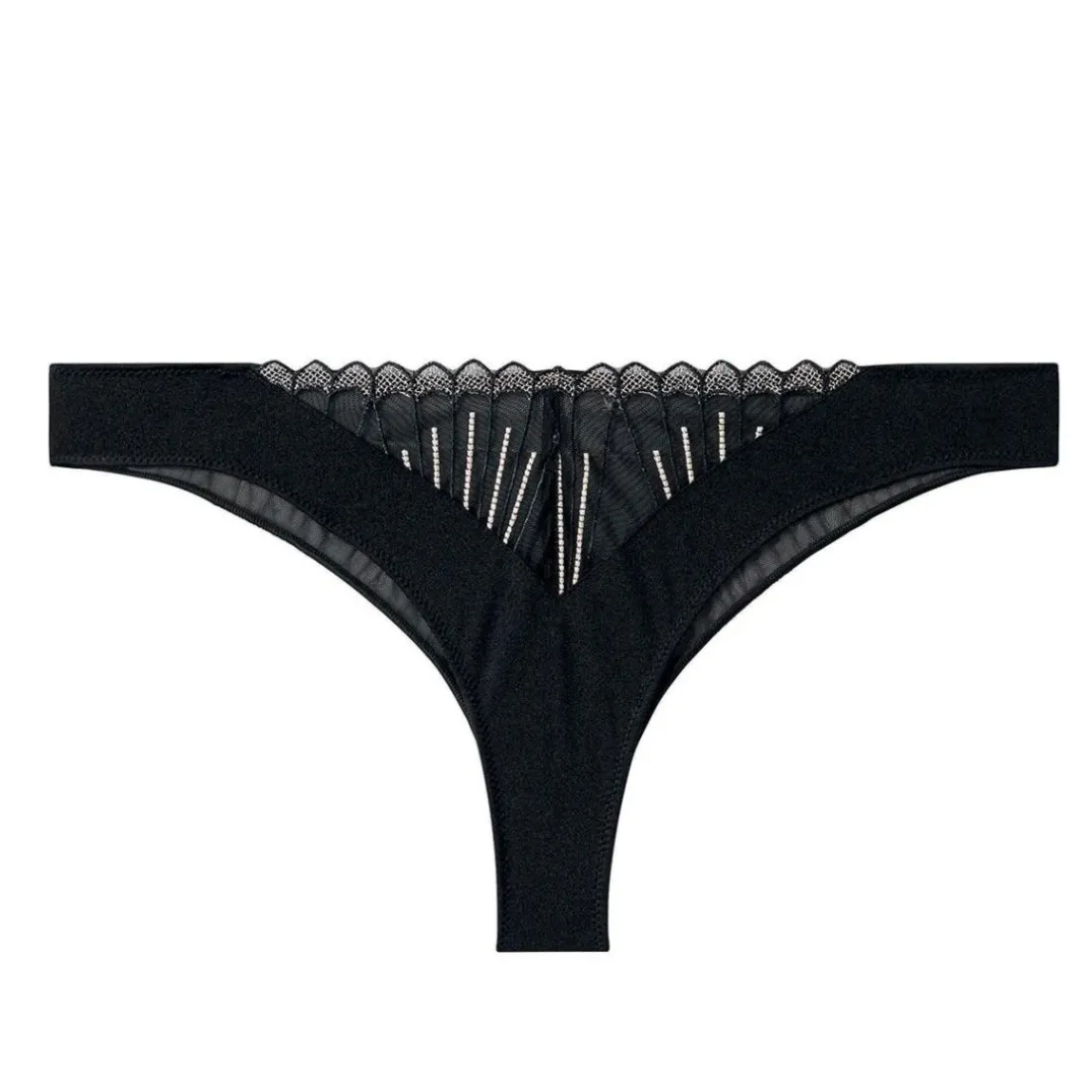 Tanga noir Indécise