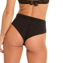 Tanga noir Merveilleux