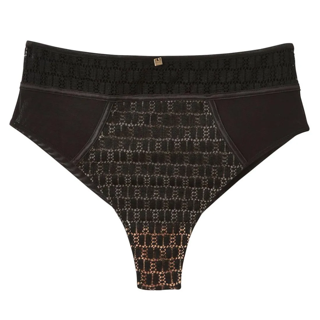 Tanga noir Merveilleux