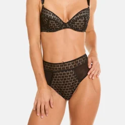 Tanga noir Merveilleux