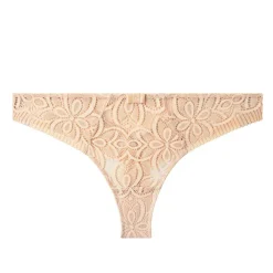 Tanga nude Apologie beige