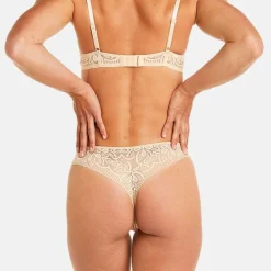 Tanga nude Apologie beige