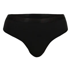 Tanga pour les règles femme Athena noir