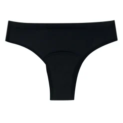 Tanga pour les règles femme Athena noir