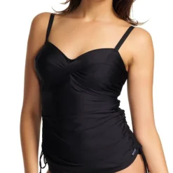Tankini contrôle à armatures Fantasie VERSAILLES noir-Fantasie Bain