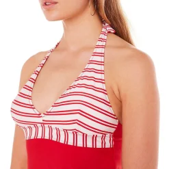 Tankini de bain - Rouge Brigitte Bardot