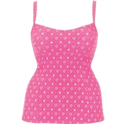 Tankini rose Curvy Kate en nylon