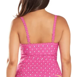 Tankini rose Curvy Kate en nylon