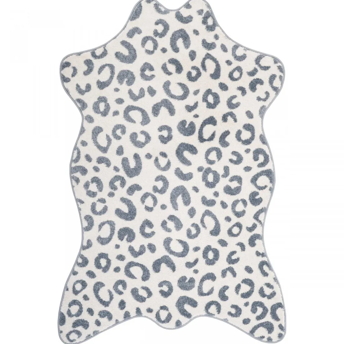 Tapis BAO Argent et Bleu