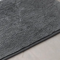 Tapis Bubble 60 x 40 Polyester TODAY Essential Acier