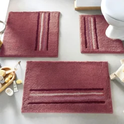 Tapis de bain à motifs EXTRATAP Rose