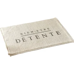 Tapis de bain BIEN ETRE - beige