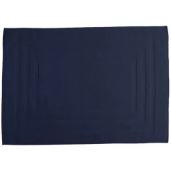 Tapis de Bain en Éponge 1000 gm² TERTIO®- Bleu Indigo