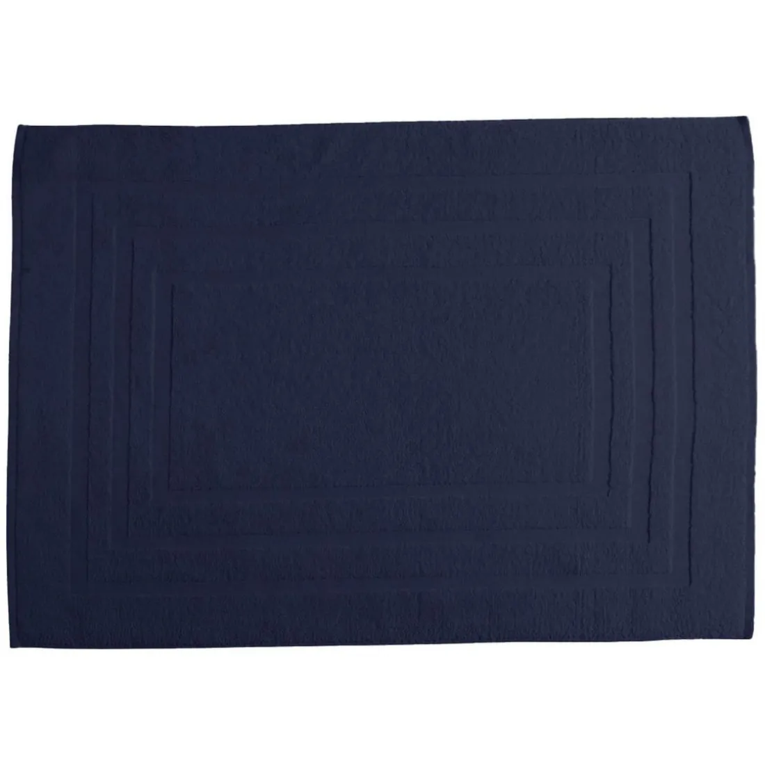 Tapis de Bain en Éponge 1000 gm² TERTIO®- Bleu Indigo