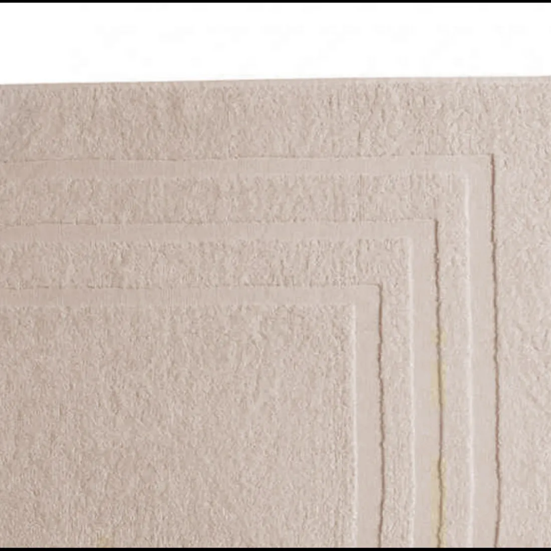 Tapis de bain en éponge 1000 gm² TERTIO®-Ecru