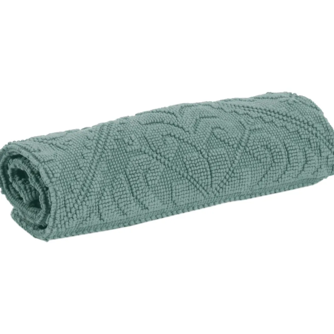 Tapis de Bain Enzo Vert de gris 54 X 64