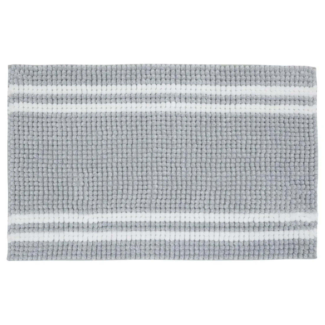 Tapis de bain gris
