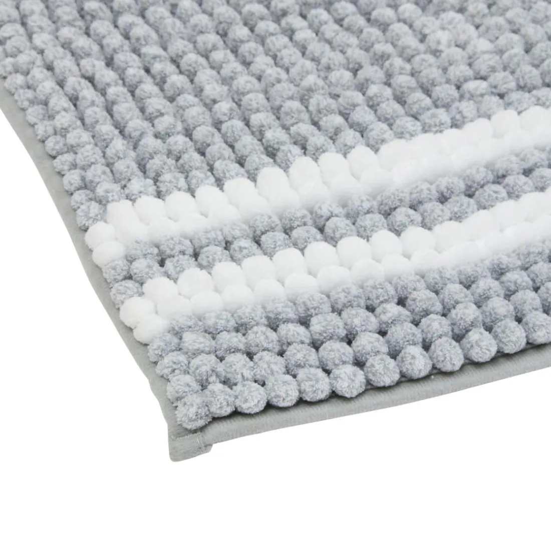 Tapis de bain gris