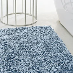 Tapis de Bain Meche 80 x 50 Polyester TODAY Essential Denim