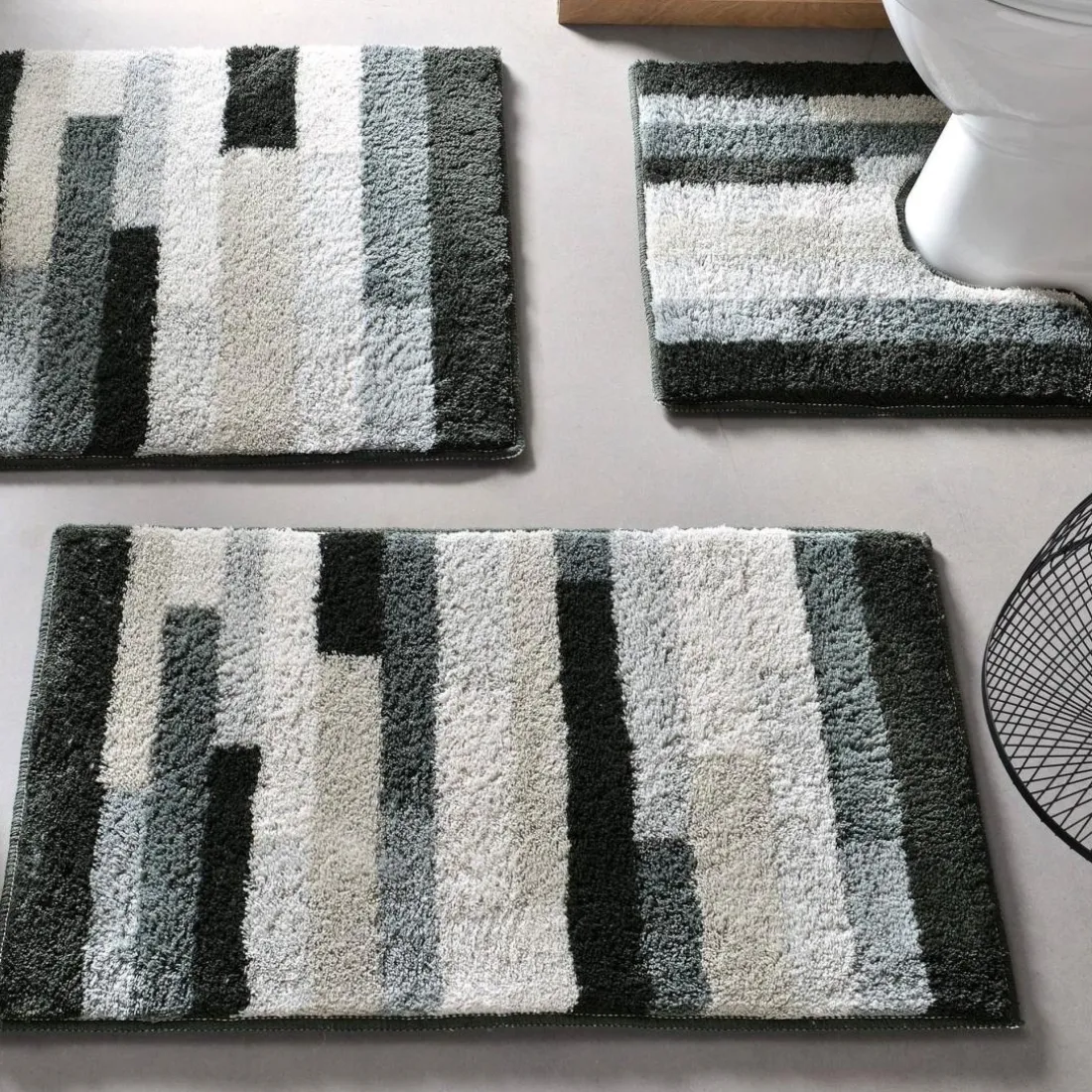 Tapis de bain PLANCHA gris