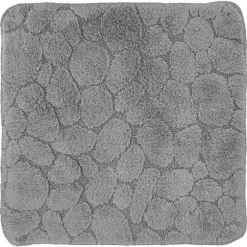 Tapis de bain relief galets - Gris