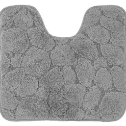 Tapis de bain relief galets - Gris