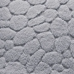 Tapis de bain relief galets - Gris