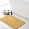 Tapis de Bain Teufte 80 x 50 Polyester TODAY Essential Ocre