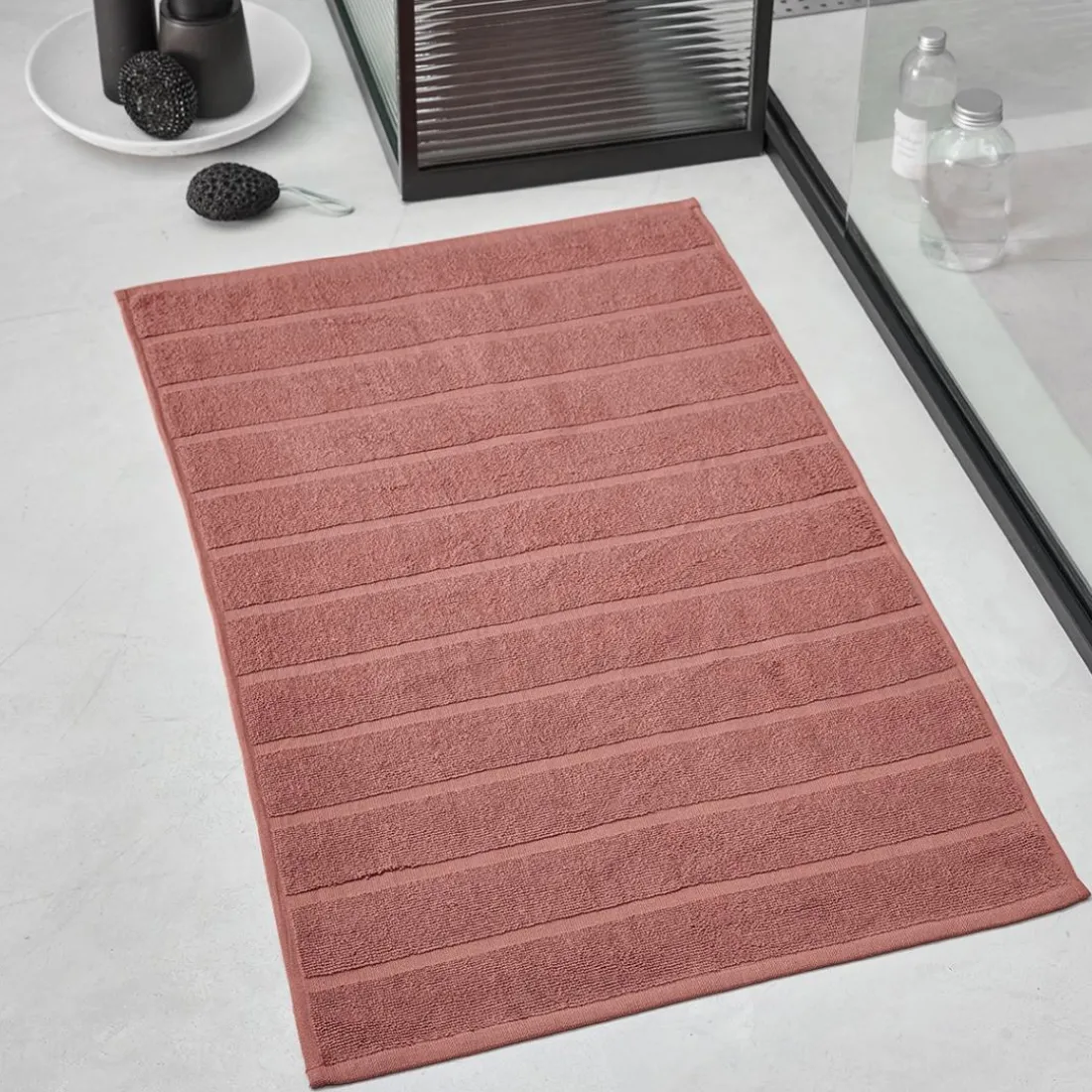 Tapis de Bain TODAY Essential, Terracotta