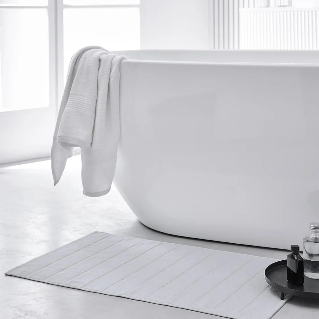 Tapis de Bain TODAY Essential, Craie blanc