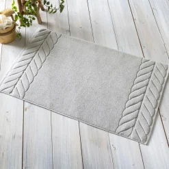 Tapis de bain TRESSE 50x80 perle