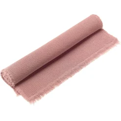 Tapis de bain uni Elly Blush 54 x 110