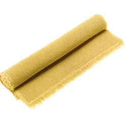 Tapis de bain uni Elly Curry 54 x 64
