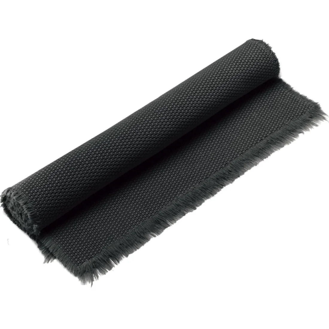 Tapis de bain uni Elly Noir