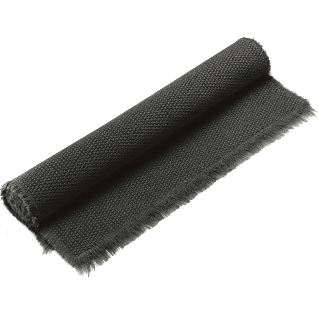 Tapis de bain uni Elly Noir 70 x 140