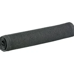Tapis de bain uni Etia Carbone 54 x 64