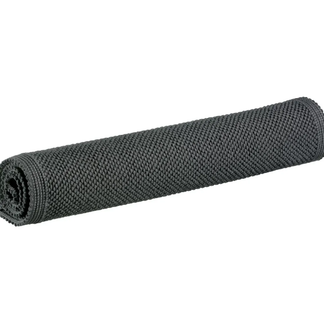 Tapis de bain uni Etia Carbone 54 x 64