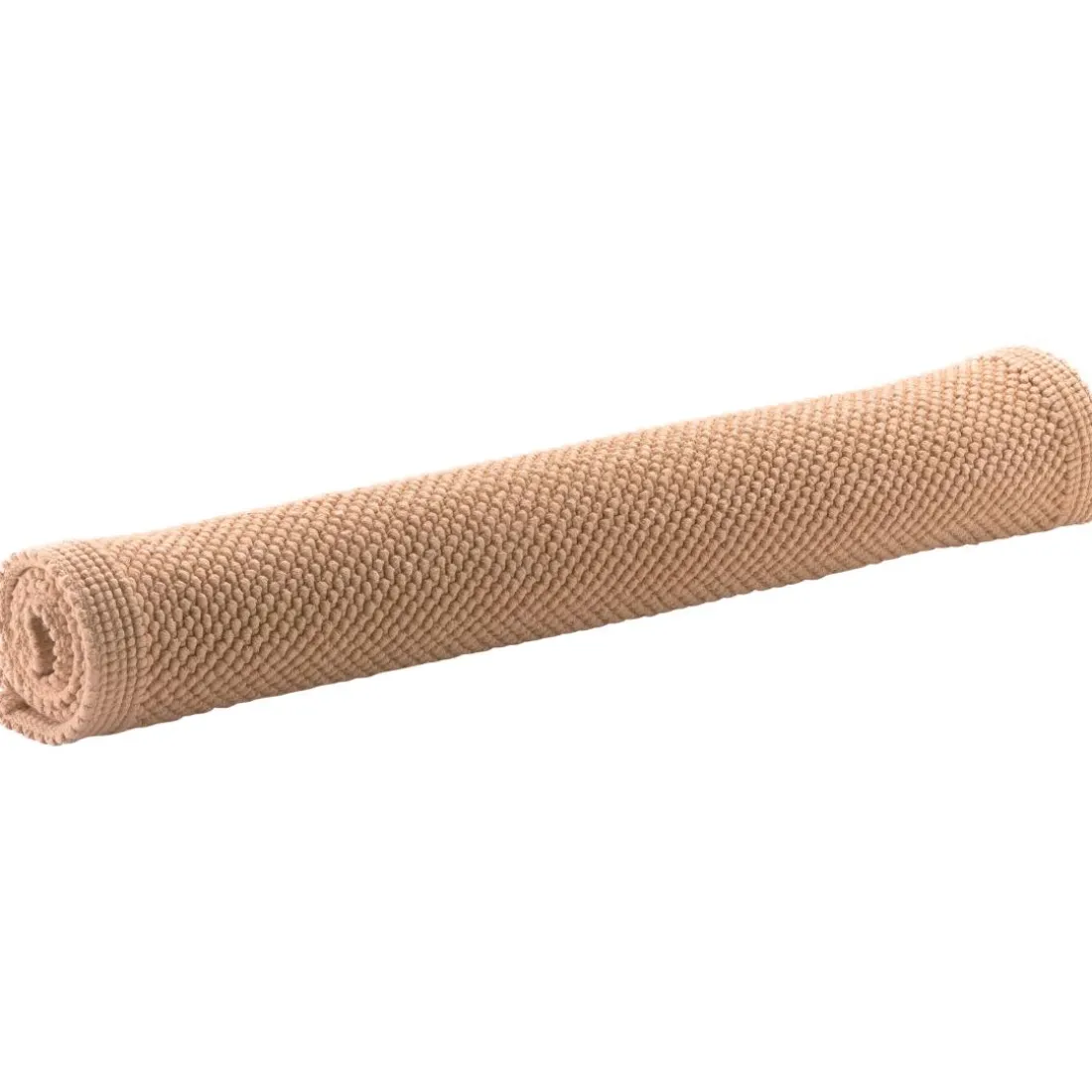 Tapis de bain uni Etia Latte 54 x 110