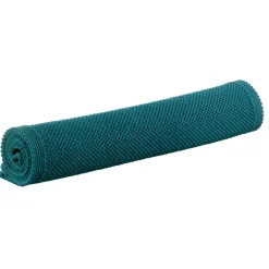 Tapis de bain uni Etia Paon 54 x 64