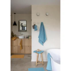 Tapis de bain uni Etia Quartz 54 x 64