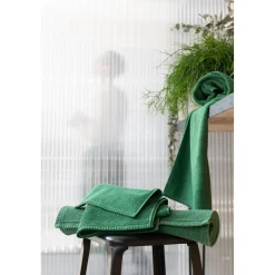 Tapis de bain uni Etia Vert De Gris 54 X 110