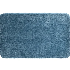 Tapis de bain UNIMICRO microfibre luxe bleu tempête
