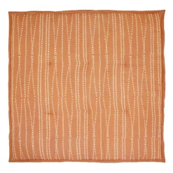 Tapis de repos bébé imprimé bohème NEPO terracotta