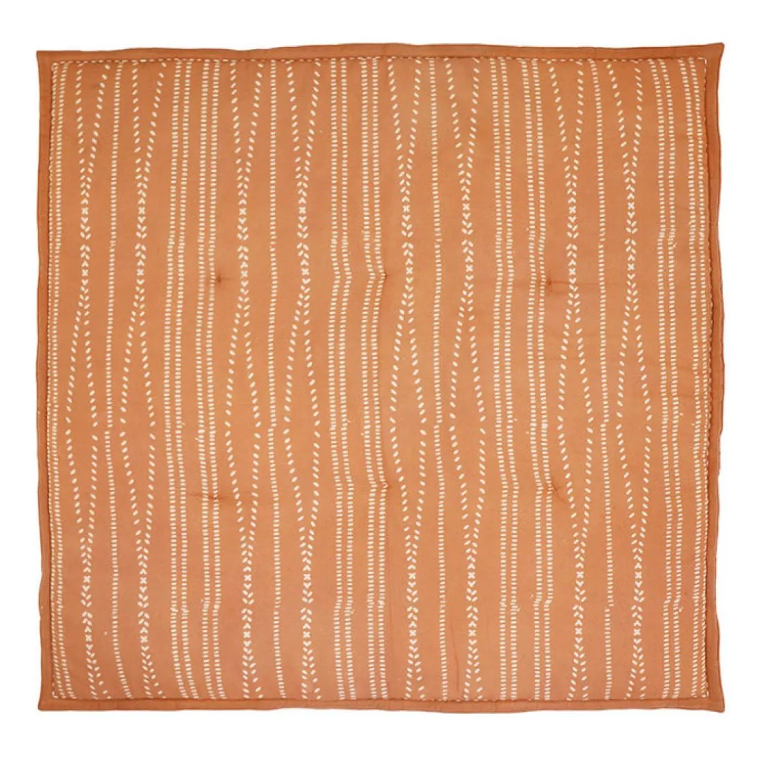 Tapis de repos bébé imprimé bohème NEPO terracotta