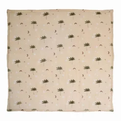 Tapis de repos bébé imprimé petits palmiers JAIPURY