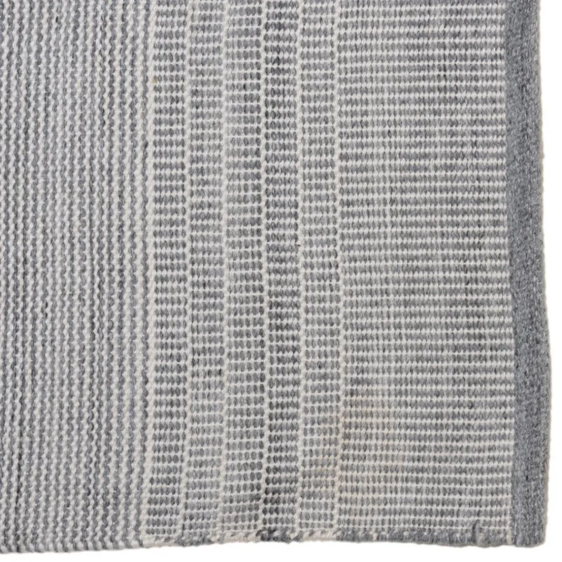Tapis d’extérieur rectangulaire gris/blanc QUENTIN